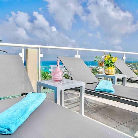 V5 Between Sky And Sea, Caribbean Magical View Oyster Pond Extérieur photo
