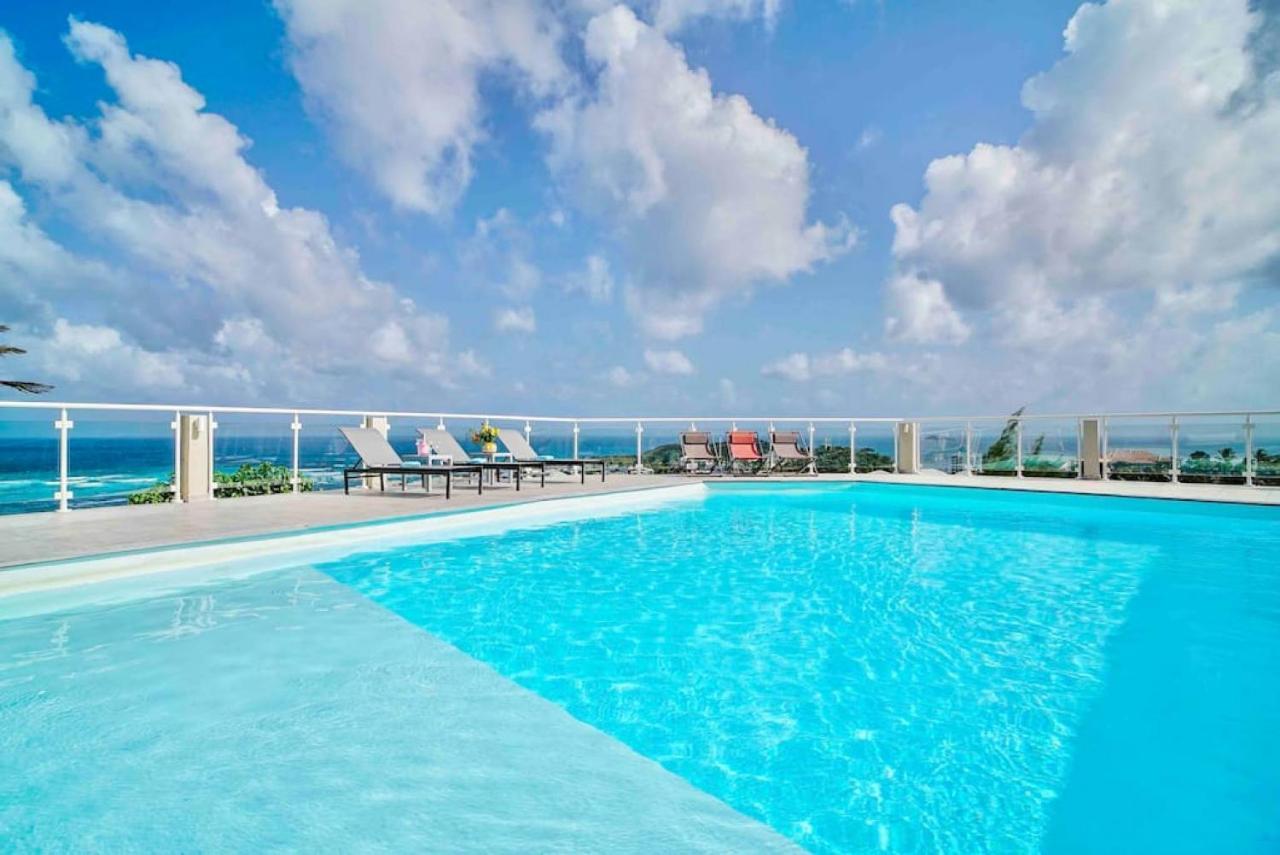 V5 Between Sky And Sea, Caribbean Magical View Oyster Pond Extérieur photo