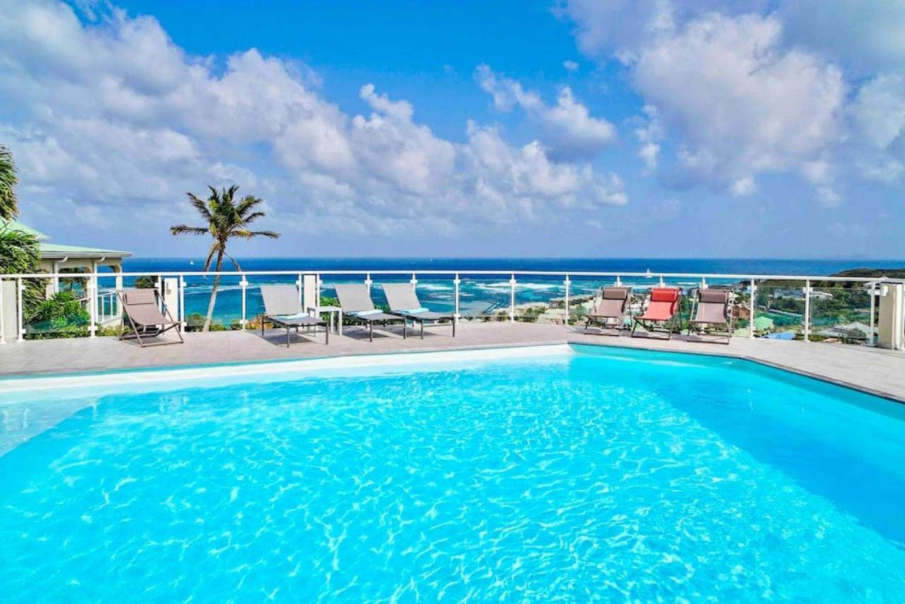 V5 Between Sky And Sea, Caribbean Magical View Oyster Pond Extérieur photo